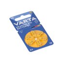 60x Varta Hearing Aid Batterie 10 PR70 Hörgerätebatterie