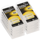 60x Duracell Hörgerätebatterie DA10 Zn 1,4V...