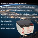 B-Ware Yuasa NP24-12I AGM-Bleiakku 12V 24Ah VdS – M5-Innengewinde