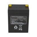 Battery 12v 2,9Ah lead gel, for rmt Handicare lifter for self-installation, 2 pcs