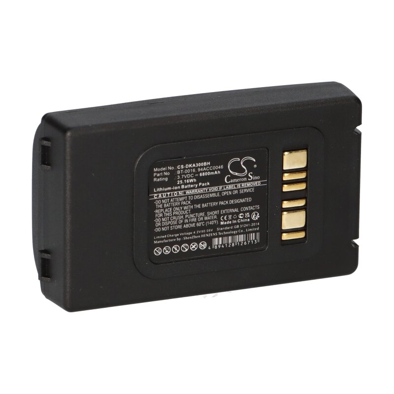 Vhbw Scanner-Akku 3,7V 6800Mah Passend Für Datalogic Skorpio X3