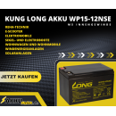 Kung Long WP15-12NSE Akku-Satz 36V 15Ah – 3x 12V AGM zyklenfest M5