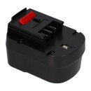 Werkzeugakku 12V 2Ah Ni-MH passend für BLACK & DECKER BDBN 1202