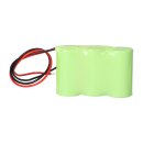 Notleuchten-Akku 3,6V 3,0Ah NiMH Reihe – 20 cm Kabel