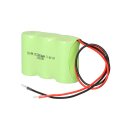 Notleuchtenakku 3,6V 3,0Ah NiMH Reihe – 20 cm Kabel