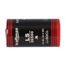 2x Kraftmax lithium 3.6v battery ls26500 c - cell