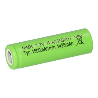 Mexcel Akku AA 1,2V / 1500mAh NS1500AAHT Hochtemperatur