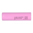 4x Samsung INR18650-35E 18650 Akku 3,6V 3500mAh Flat-Top inkl. 18650 Schutzbox