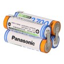 Panasonic Akkupack 4,8V 2700mAh F2x2 Zelle AA HR-3U LF