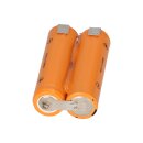 Battery pack 2.4v 1500mAh Panasonic special industry battery aa mignon series with soldering lug