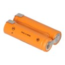 Akkupack 2,4V 1500mAh Panasonic Spezial Industrie Akku AA Mignon Reihe mit Lötfahne