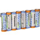 8er Reihe Panasonic Akkupack 9,6V 2700mAh F1x8 Zelle AA...