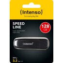 Intenso USB 3.2 Stick 128GB, Speed Line, schwarz