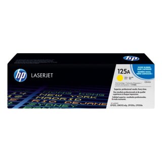 HP Lasertoner CB542A gelb