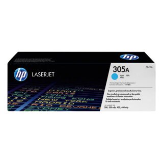 HP Lasertoner CE411A cyan