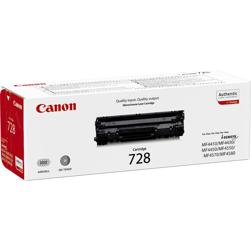 Canon 3500B002 3500B002AA Toner Black CRG-728 CRG 728, 2100 pages, Black, 1 ~E~ - Bild 7