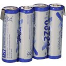 4er Reihe Akkupack 4,8V 2700mAh F1x4 Zelle AA LF Z-Form