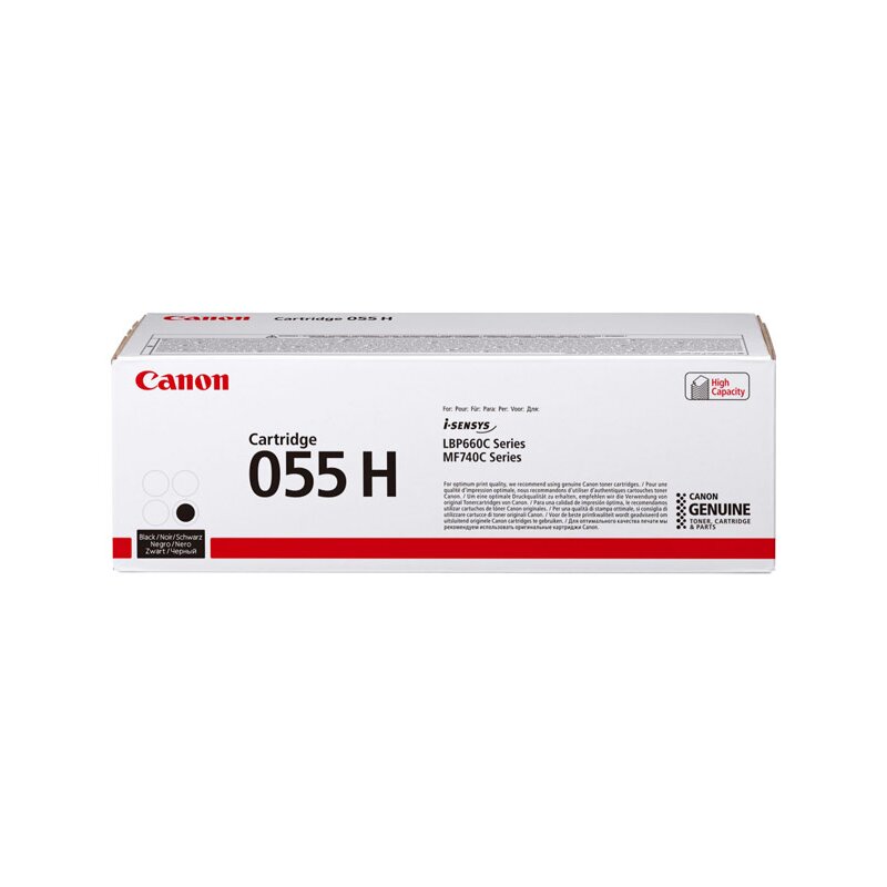 Canon 055H Toner Einzelpack - Schwarz - Hohe XL-Kapazität - 7600 Seiten - Original - für i-SENSYS MF740 Serie - Bild 13