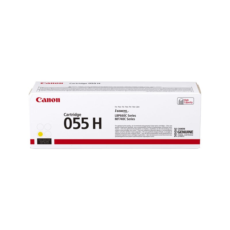 Canon 055H Toner Gelb Hohe Reichweite 5.900 Seiten - Bild 15