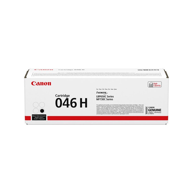 Canon 046H BK Toner - Schwarz - Hohe Kapazität (XL) - 6300 Seiten - Bild 9