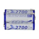 Akkupack 4,8V 2700mAh F2x2 Zelle AA LF Z-Form