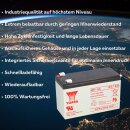 Yuasa Lead battery np7-12l Pb 12v 7Ah VdS, Faston 6,3mm