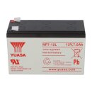 Yuasa NP7-12L AGM-Bleiakku 12V 7Ah VdS – Faston F2 6,3 mm