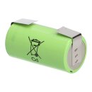 Panasonic Akku C 1,2V 3000mAh N3000CR Baby Hochstromfest U Lötfahne – NiCd