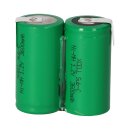 2er Reihe Akku Sub-C 3600 mAh 2,4V NiMh mit Lötfahne