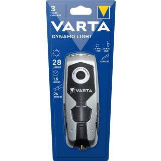 Varta LED Taschenlampe Power Line, Dynamo Light