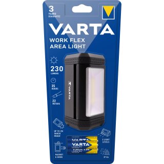 Varta LED Taschenlampe Work Flex Line, Area Light