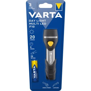 Varta LED Taschenlampe Day Light, Multi LED F10