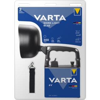 Varta LED Taschenlampe Work Line, BL40