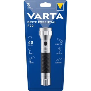 Varta LED Taschenlampe Brite Essential F20