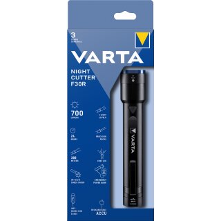 Varta LED Taschenlampe Night Cutter F30R