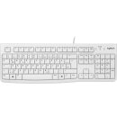 Tastatur K120, USB, weiss