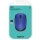 Logitech Maus M171, Wireless, blau