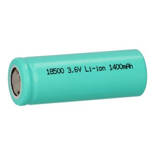 18500 Lithium Akku 3,6V 1400mAh