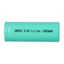 Akku-Zelle 3,6V 1400mAh Li-Ion – 18500