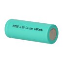 Akku-Zelle 3,6V 1400mAh Li-Ion – 18500
