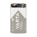 5x 1er Blister Varta Professional Lithium Battery 9V Block