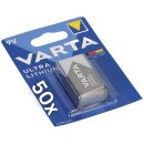 50x 1er Blister Varta Professional Lithium Batterie 9V-Block