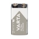 100x 1 blister Varta Professional Lithium battery 9V block