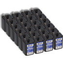 24x XCell 4R25 6V-Block Batterie SET - 6 Volt 9500 mAH