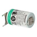 Saft Lithium 3,6V LS14250-3PF Batterie 1/2AA Zelle pin +/- -