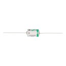 Lithium battery Saft ls14250cna axial solder wire 1/2aa 3.6 volt