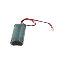 Emergency light battery NiMH 4.8v 1720mAh L2x2 4/5a with cable and plug replaces Beghelli 415344002