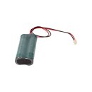 Notleuchtenakku NiMH 4,8V 1720mAh L2x2 4/5A mit Kabel und Stecker