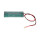 Emergency light battery NiMH 4.8v 1720mAh L2x2 4/5a with cable and plug replaces Beghelli 415344002