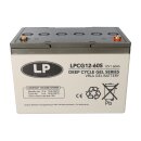 Landport lpcg12-50 vrla gel battery 12v 50Ah maintenance free t6